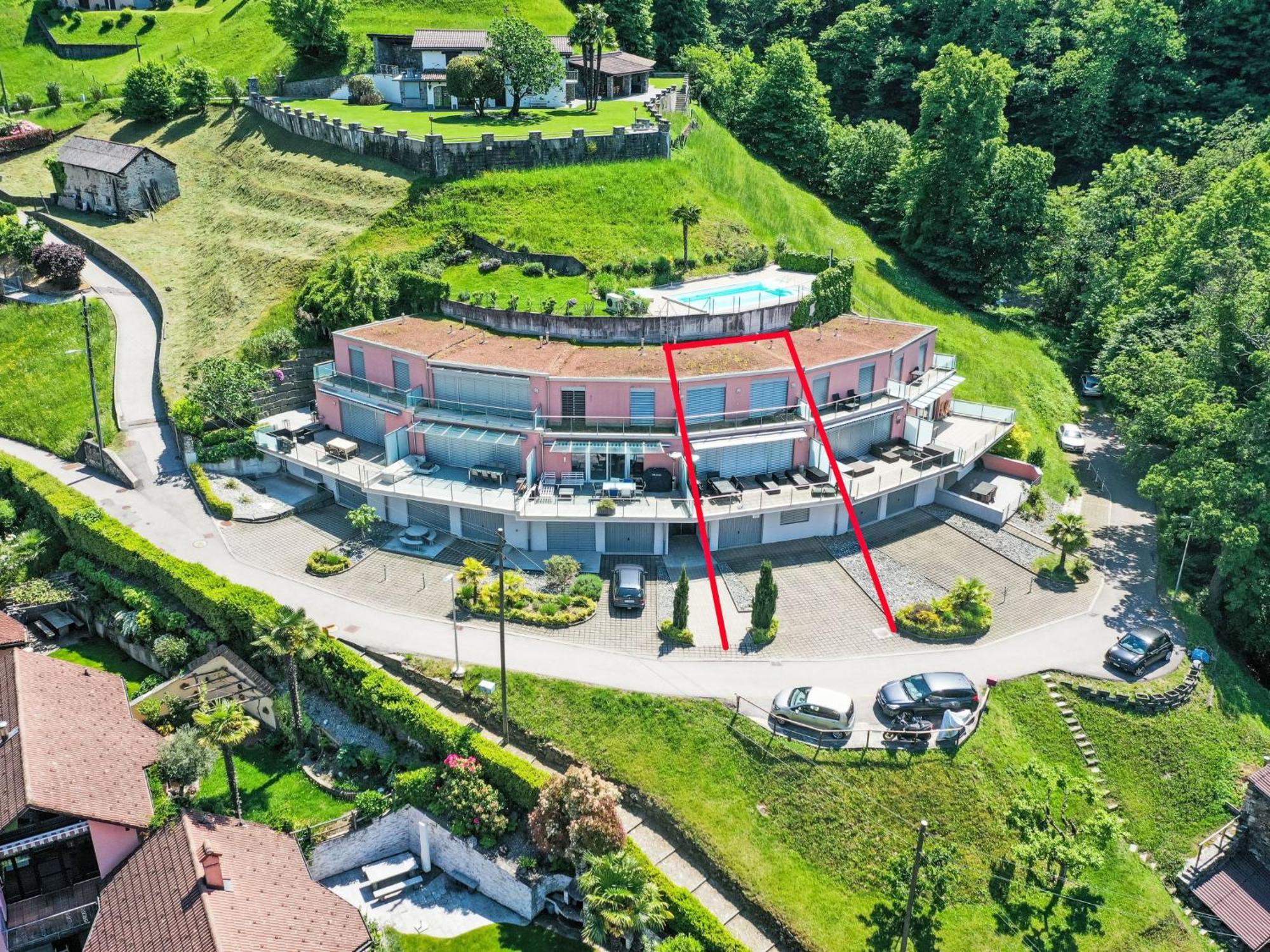 Apartment Vista Lago Maggiore 1-Floor Left By Interhome Gambarogno Εξωτερικό φωτογραφία