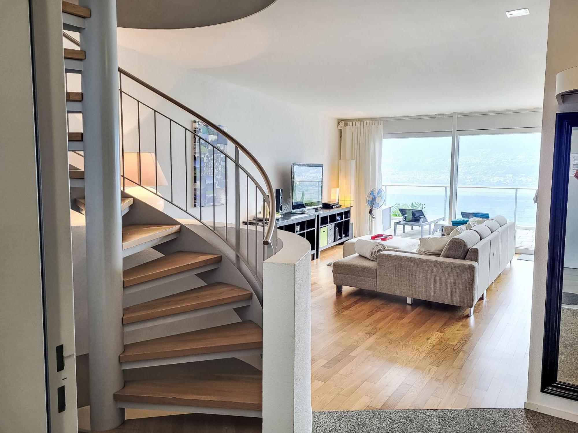 Apartment Vista Lago Maggiore 1-Floor Left By Interhome Gambarogno Εξωτερικό φωτογραφία