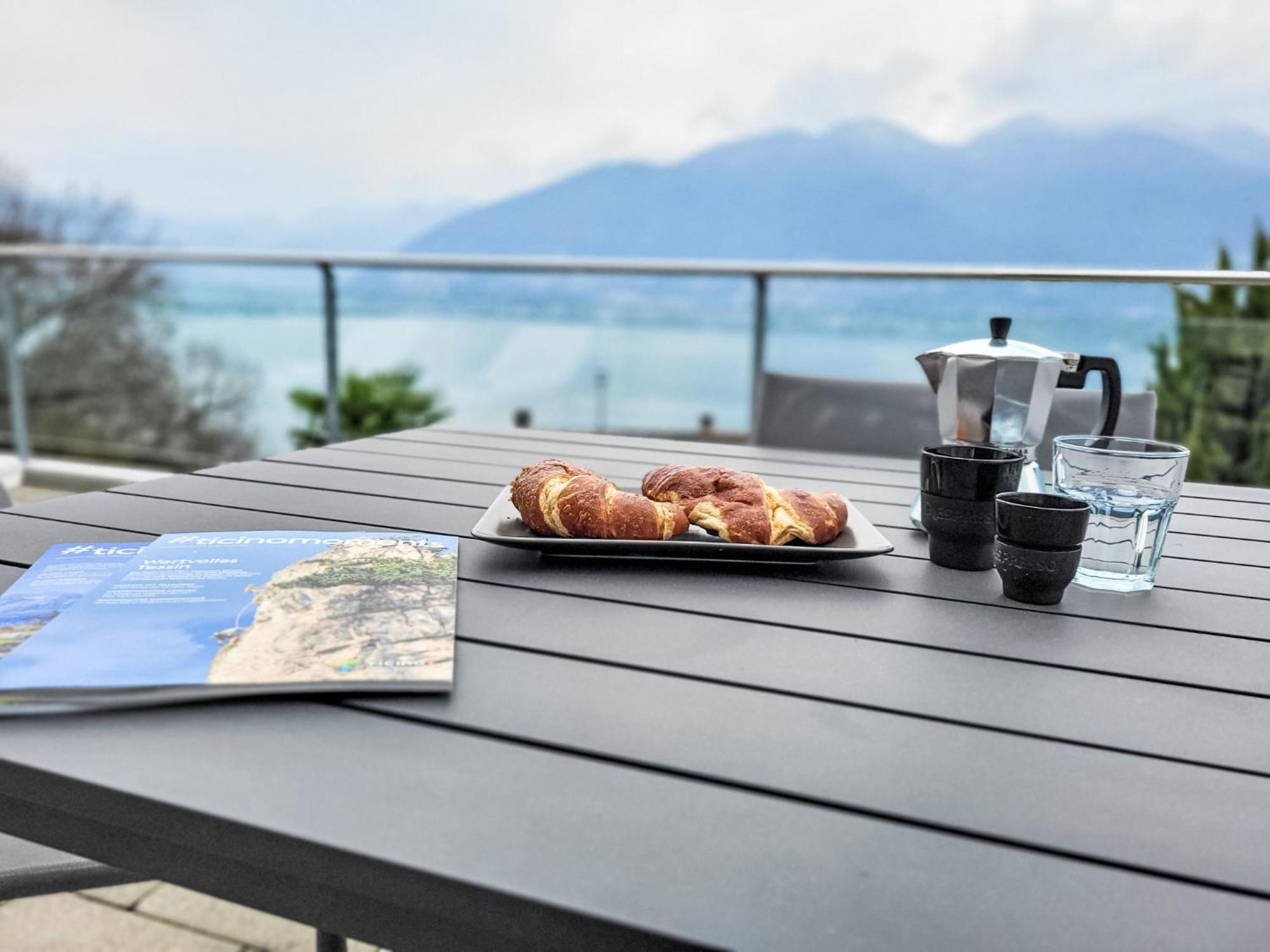 Apartment Vista Lago Maggiore 1-Floor Left By Interhome Gambarogno Εξωτερικό φωτογραφία