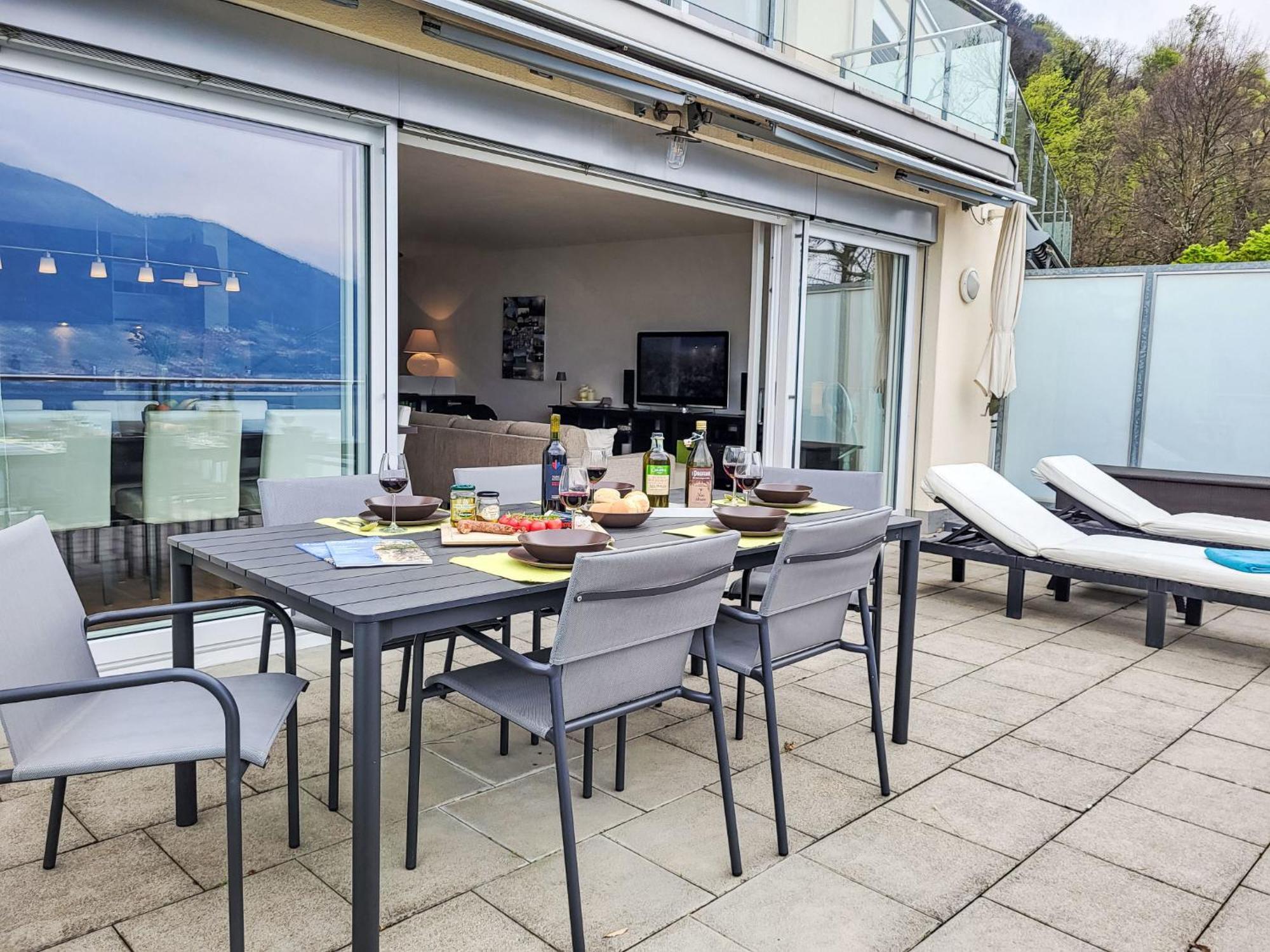 Apartment Vista Lago Maggiore 1-Floor Left By Interhome Gambarogno Εξωτερικό φωτογραφία